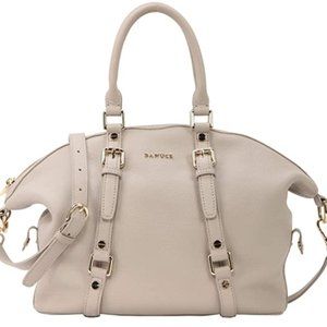 Women's metal zipper handbag